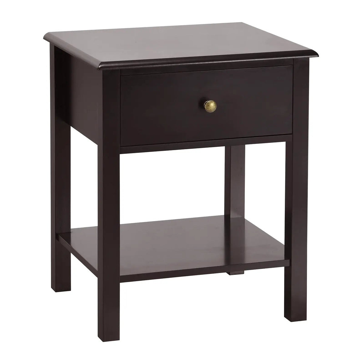 Nightstand End Table with Drawer and Shelf, photo 3 of 10