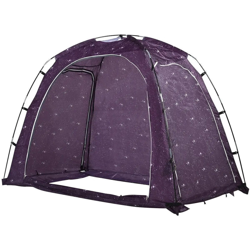 Bed Tent Indoor Privacy Play Tent on Bed with Carry Bag by DirectDeals