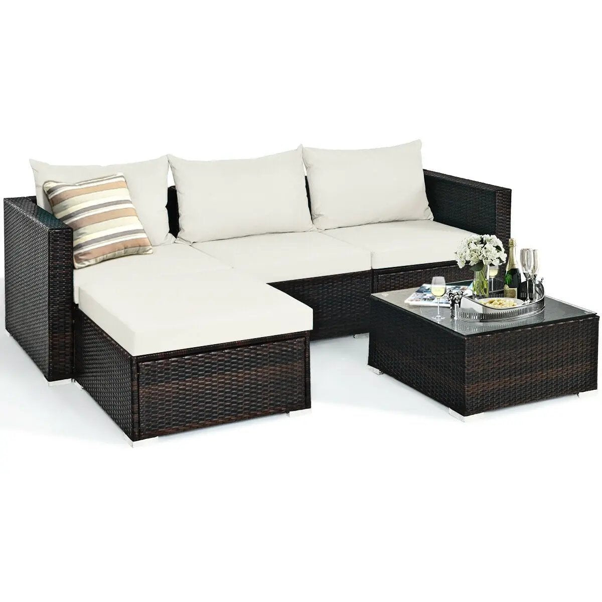 5 Pieces Patio Rattan, photo 11 of 11