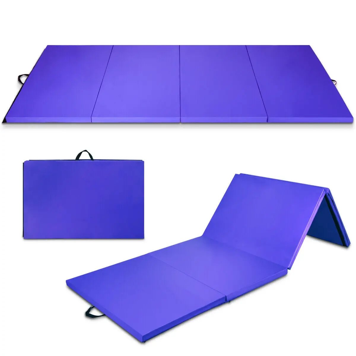 4 Feet x 10 Feet x 2 Inch Folding Gymnastics Tumbling Gym Mat, photo 8 of 24