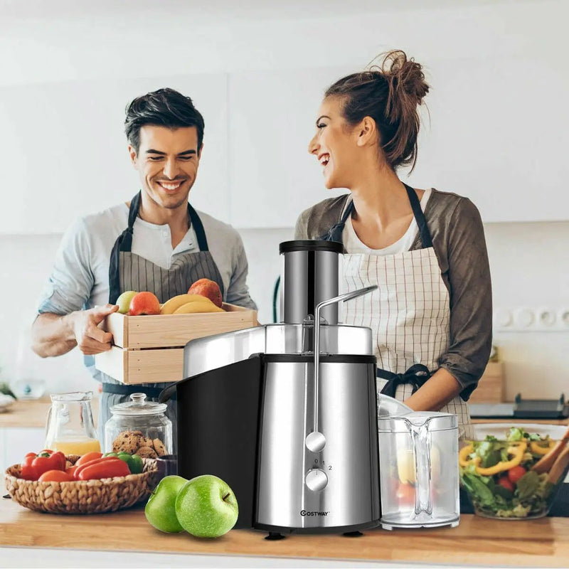 2 Speed Electric Juice Press for Fruit and Vegetable by DirectDeals