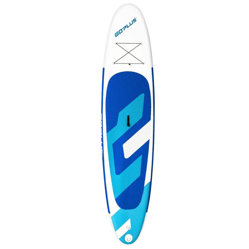 11 Feet Inflatable Stand Up Paddle Board with Aluminum Paddle by DirectDeals