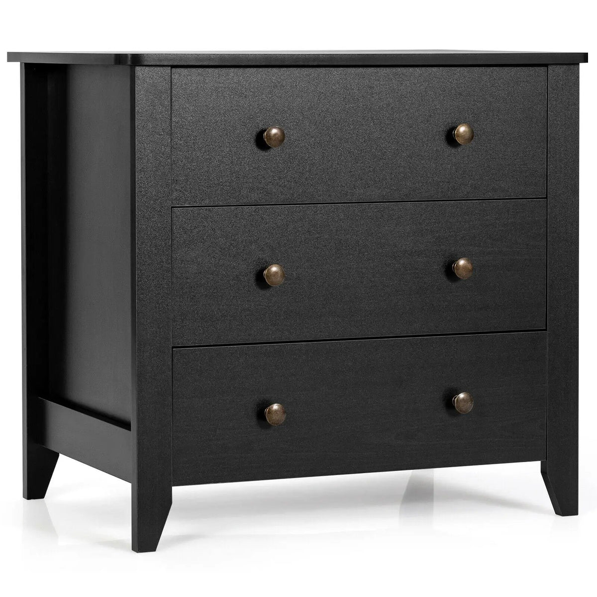 3 Drawer Dresser Chest of Drawers Bedside Table, photo 9 of 13