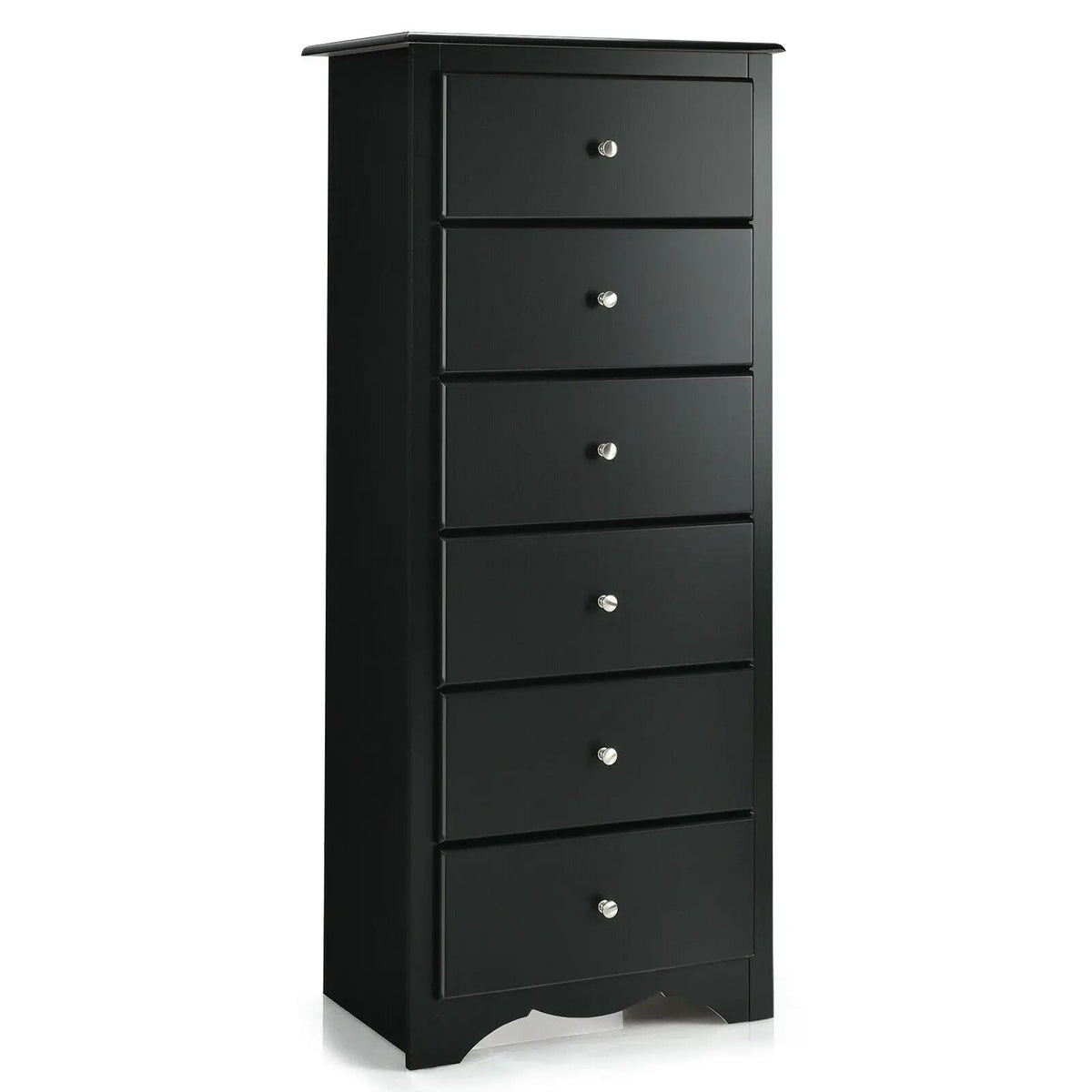 6 Drawers Chest Dresser Clothes Storage Bedroom Furniture Cabinet by DirectDeals
