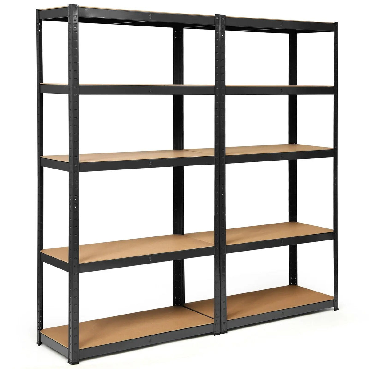 2 Pcs Storage Shelves Garage Shelving Units Tool Utility Shelves, photo 7 of 22