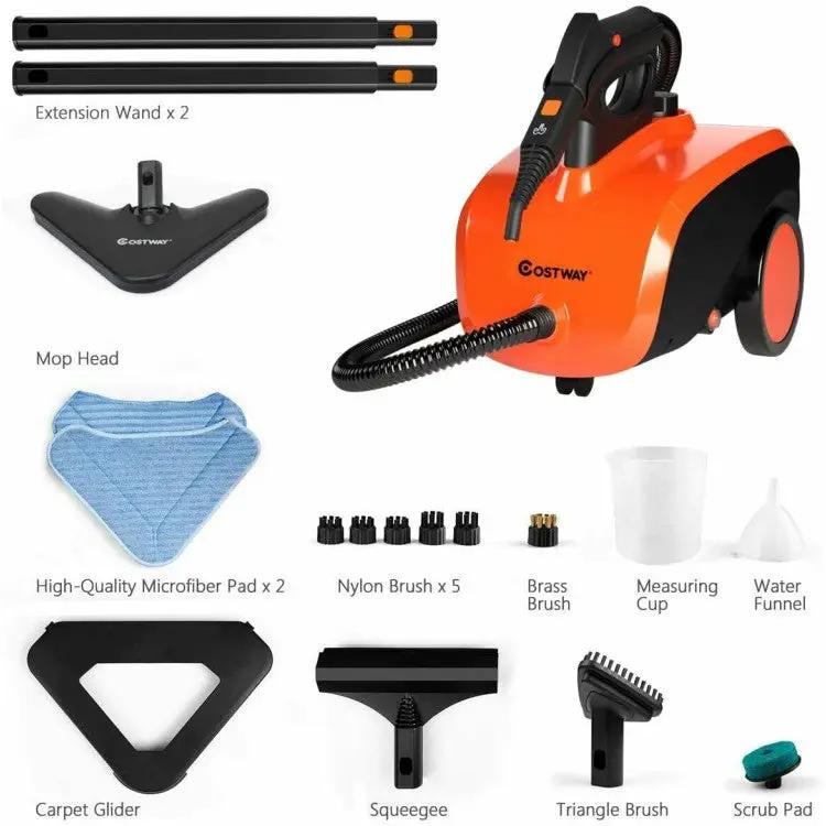 Heavy Duty Multipurpose Steam Cleaner with 18 Accessories by DirectDeals