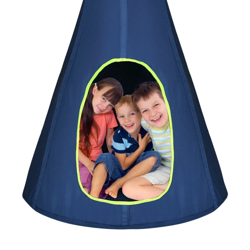 40 Inch Kids Nest Swing Chair Hanging Hammock Seat for Indoor Outdoor by DirectDeals