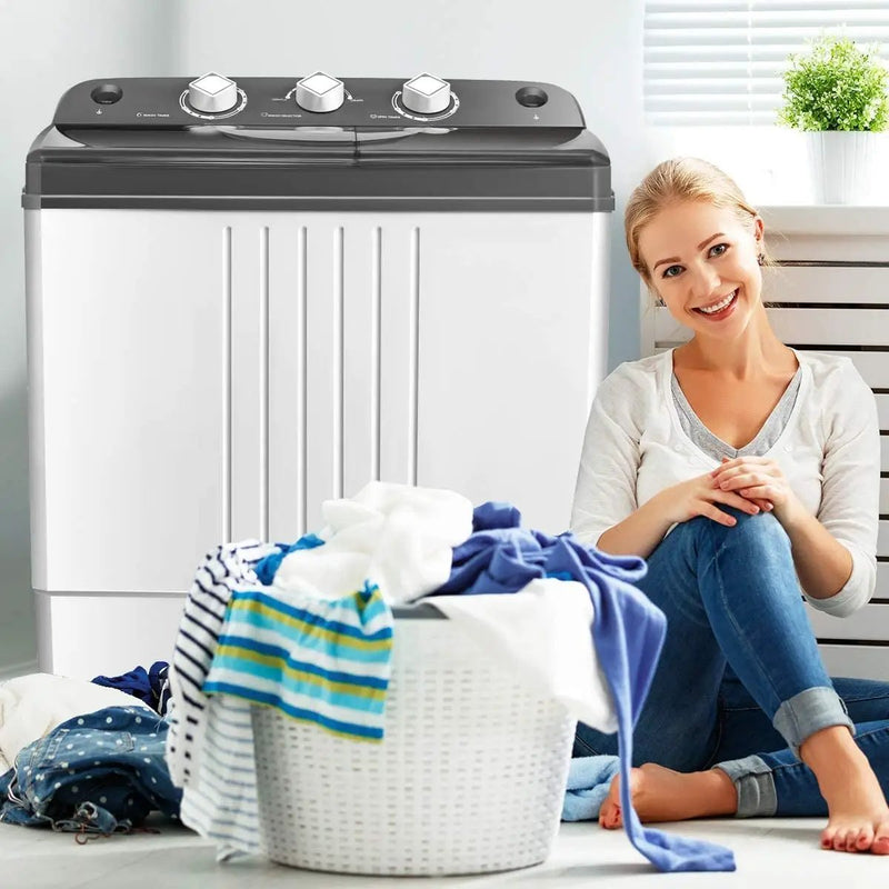 Portable Washing Machine for Dorms and Apartment by DirectDeals
