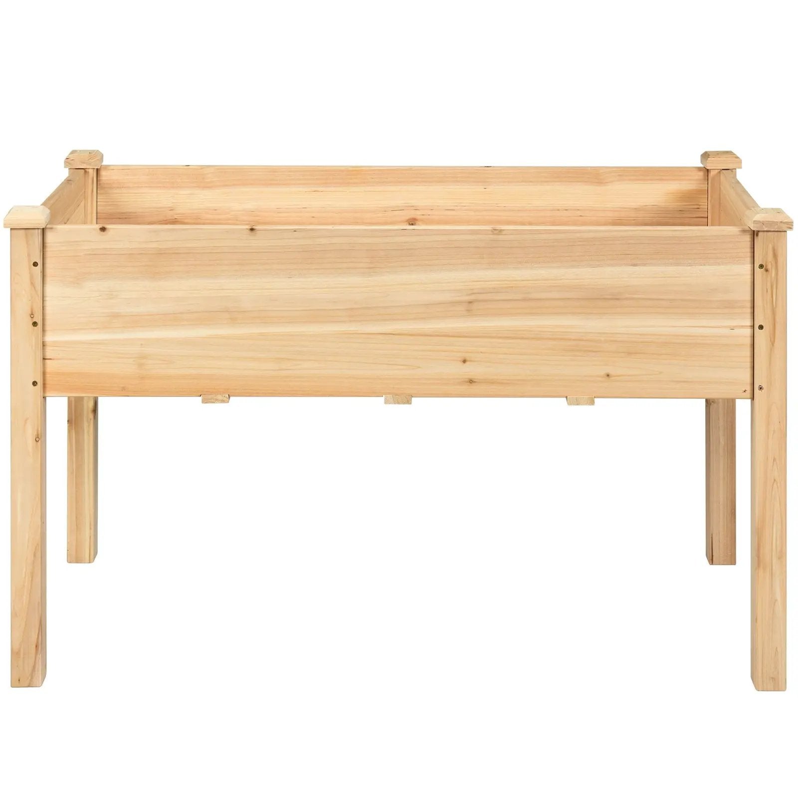 Wooden Raised Vegetable Garden Bed Elevated Grow Vegetable Planter by DirectDeals