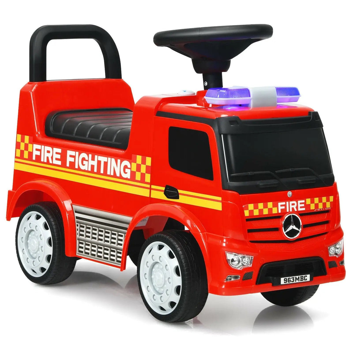 Licensed Mercedes Benz Kids Fire Engine Racer, photo 3 of 9