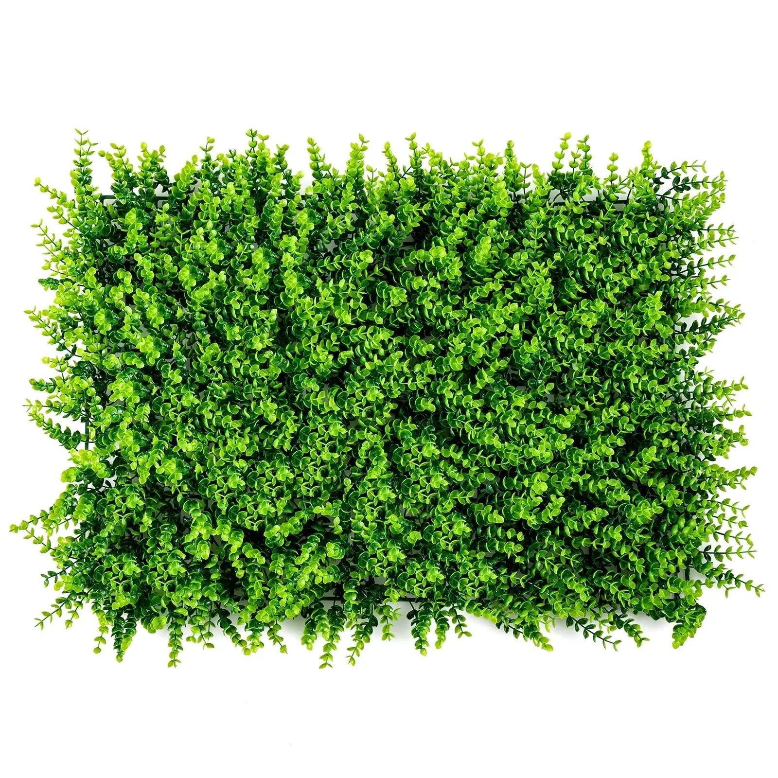 12 Pieces 16 x 24 Inch Artificial Eucalyptus Hedge Plant Privacy Fence Panels by DirectDeals