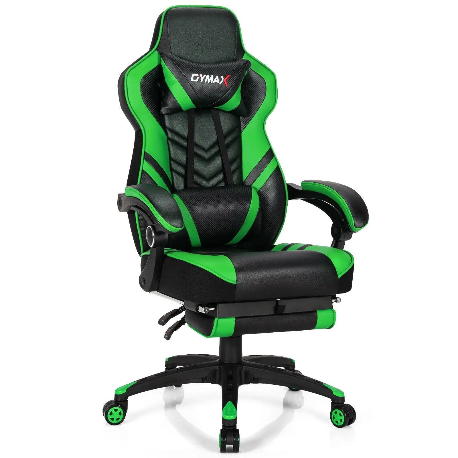 Adjustable Gaming Chair with Footrest by DirectDeals
