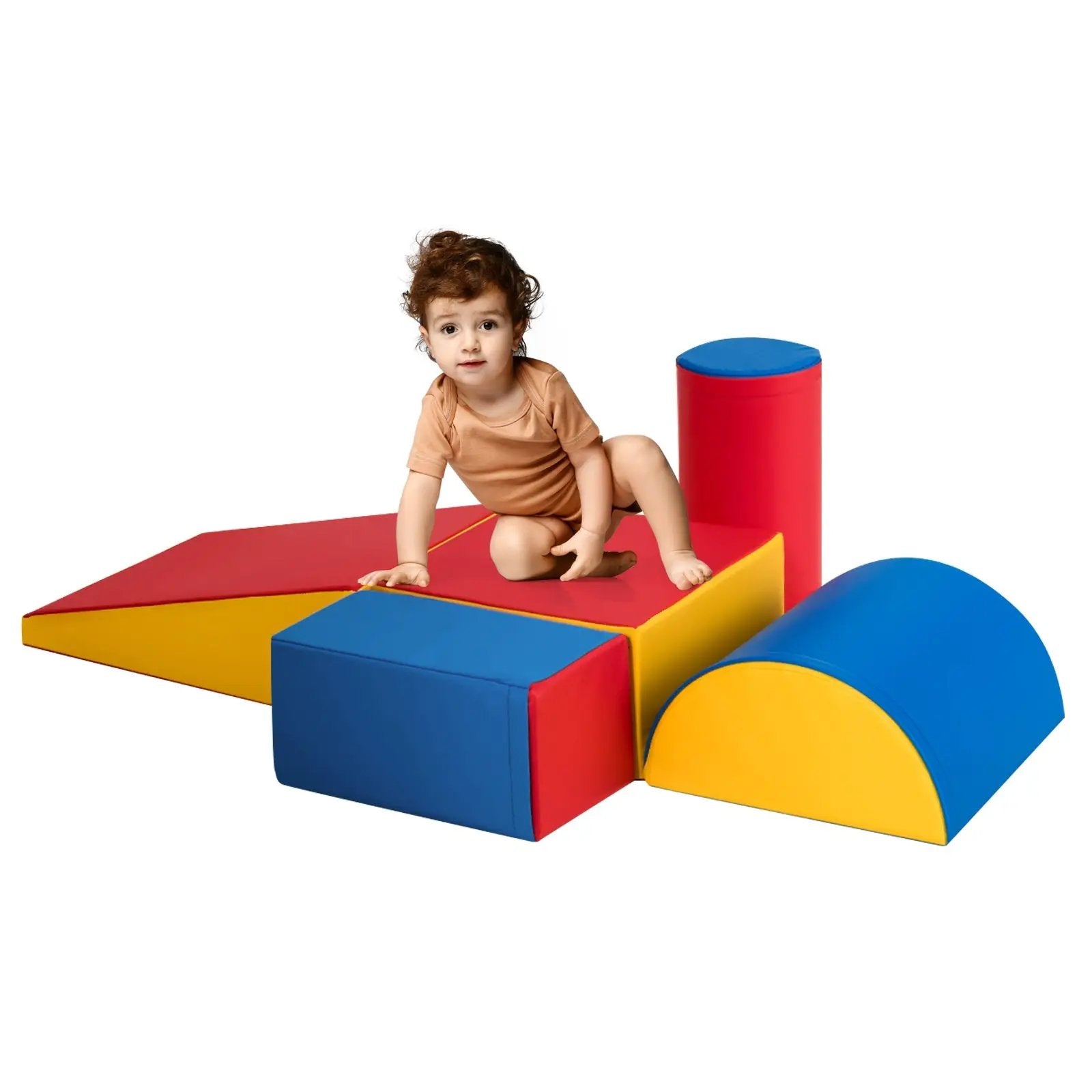 Crawl Climb Foam Shapes Playset Softzone Toy by DirectDeals