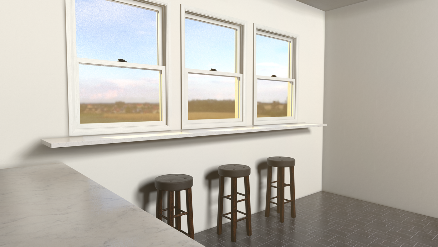 The Original™ Side Wall Free Hanging Shelf Bracket in Industrial, Aluminum or American Made Steel by The Original Granite Bracket