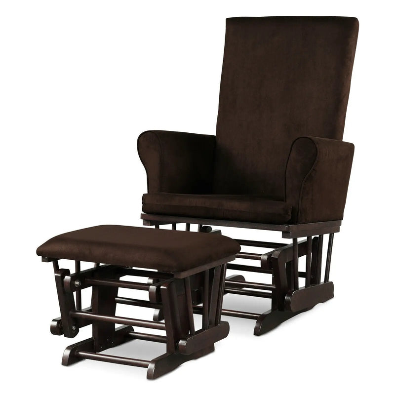 Baby Nursery Relax Rocker Rocking Chair Glider and Ottoman Cushion Set by DirectDeals