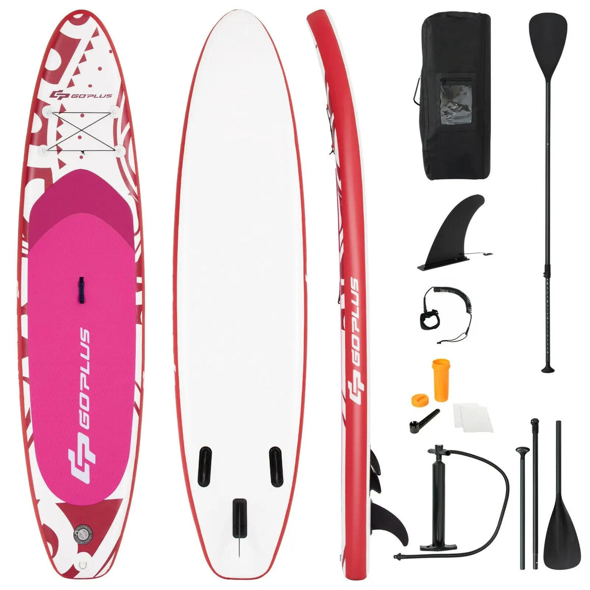 10.6 Feet Inflatable Adjustable Paddle Board with Carry Bag, photo 6 of 16