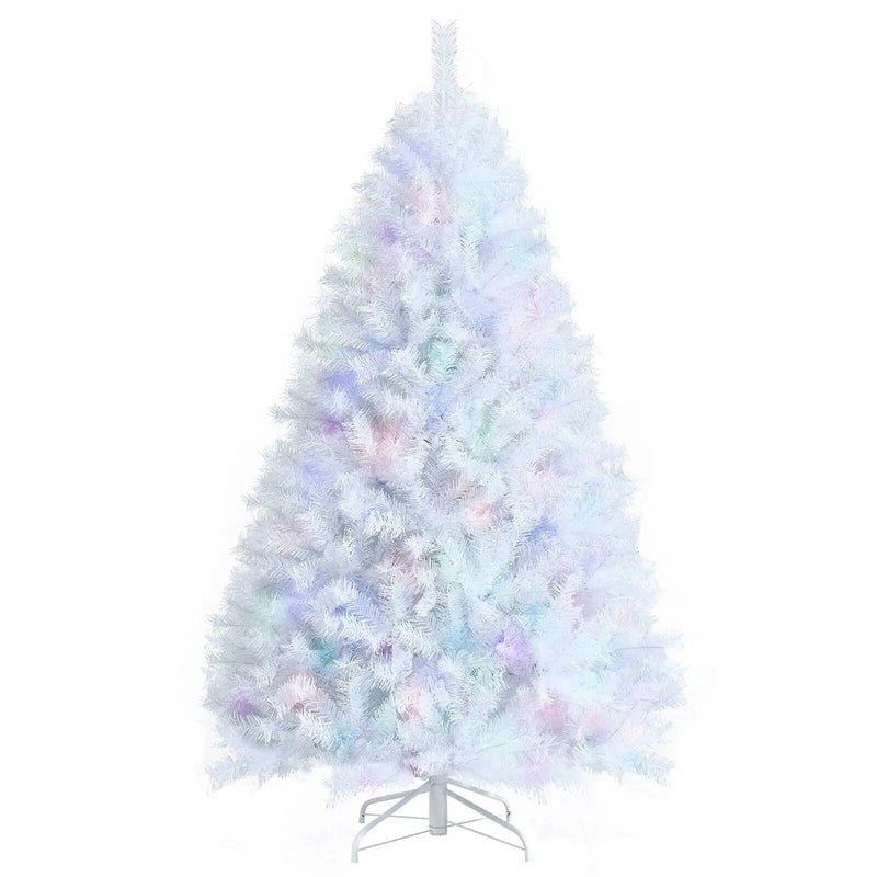 6 Feet Iridescent Tinsel Artificial Christmas Tree with 792 Branch Tips by DirectDeals
