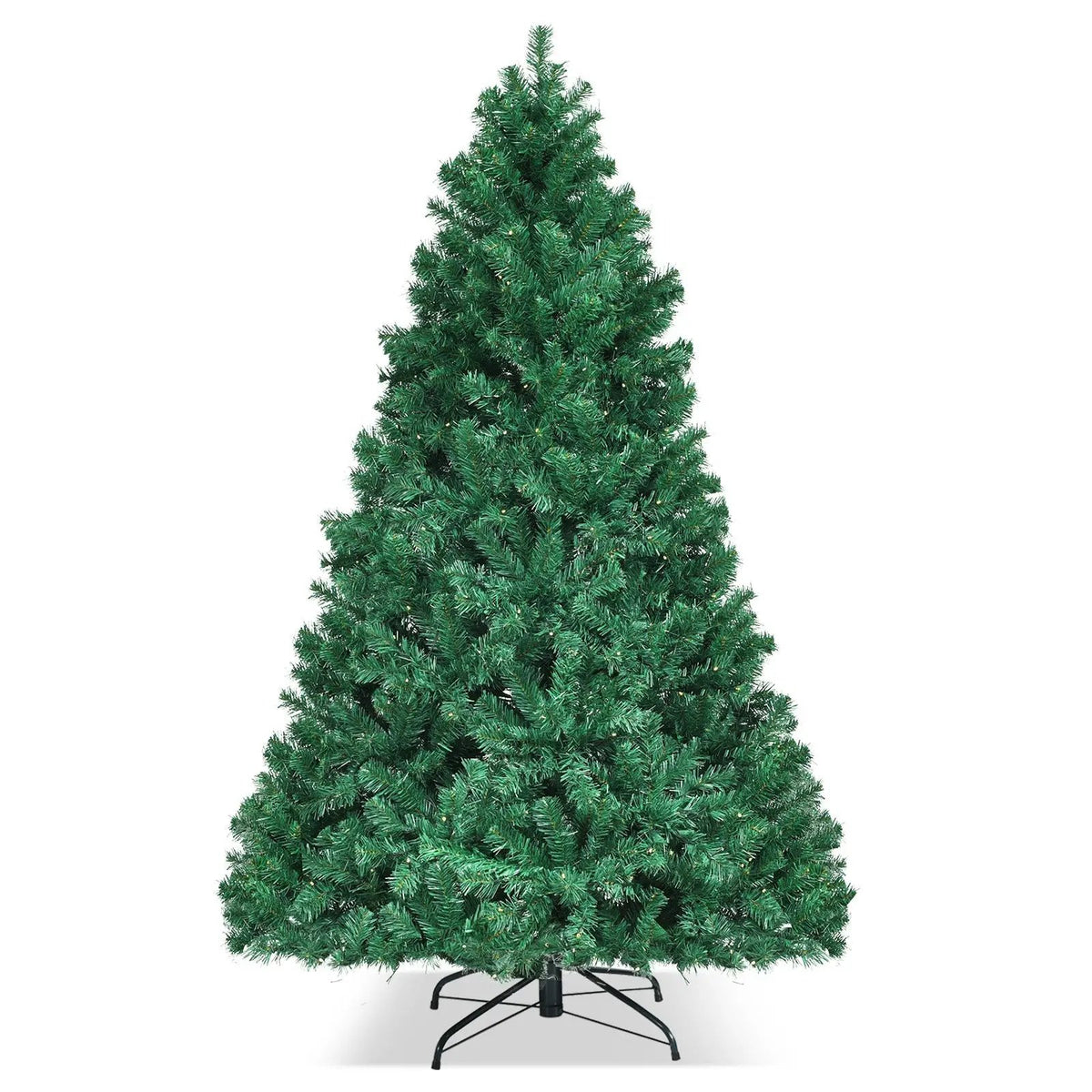 7 Feet PVC Artificial Christmas Tree with LED Lights, photo 20 of 24