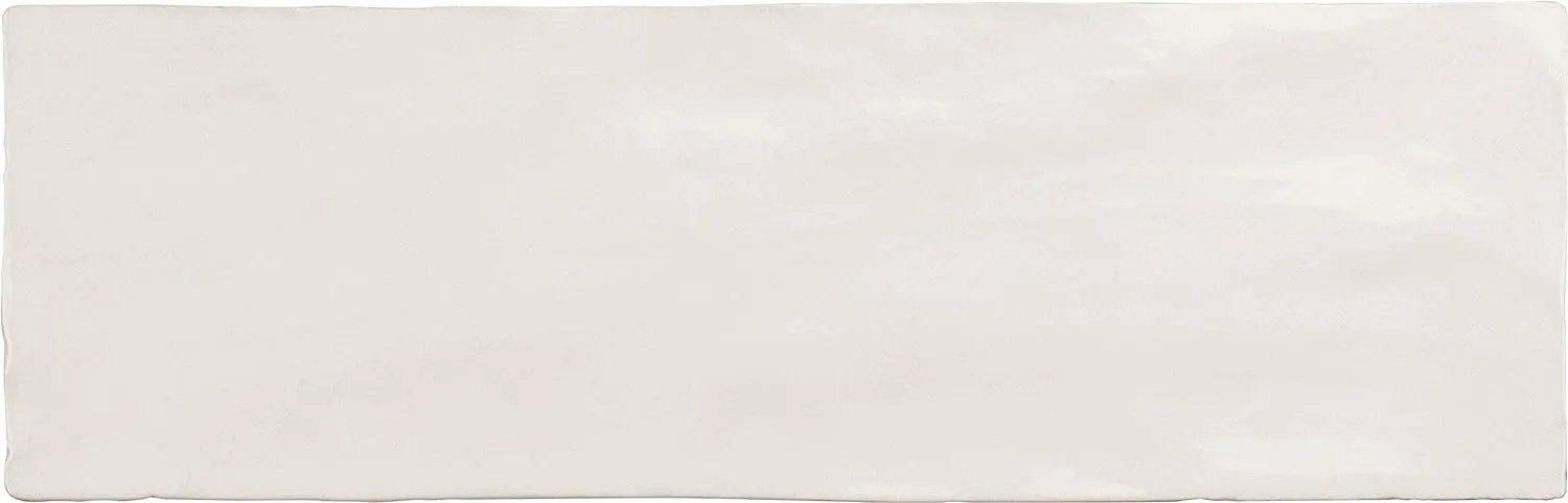 White 2.58 in. x 8 in. Polished Ceramic Subway Tile (5.38 sq ft/case) by Apollo Tile