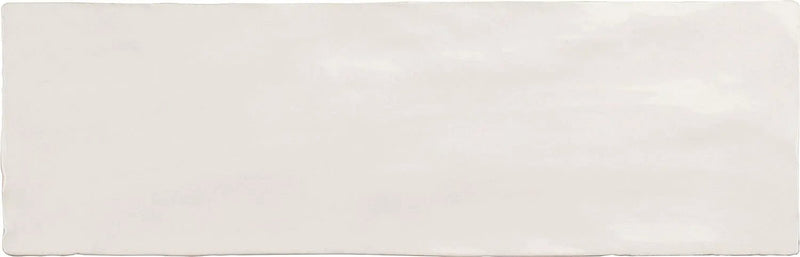 White 2.58 in. x 8 in. Polished Ceramic Subway Tile (5.38 sq ft/case) by Apollo Tile