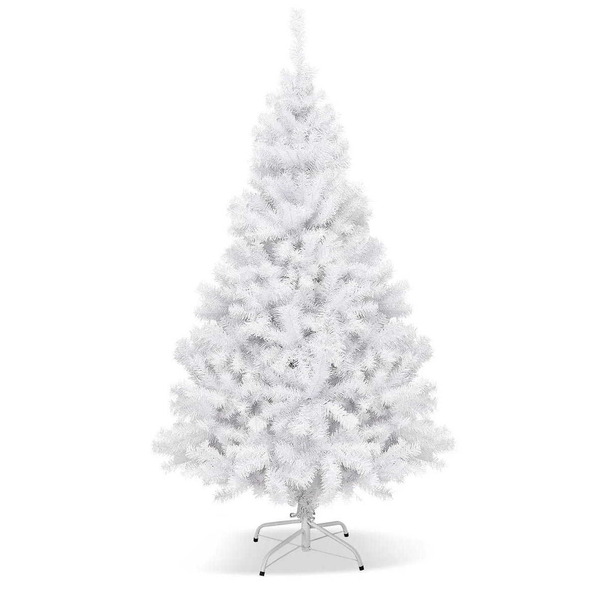 6' / 7.5' / 9' Hinged Artificial Christmas Tree with Metal Stand, photo 3 of 10