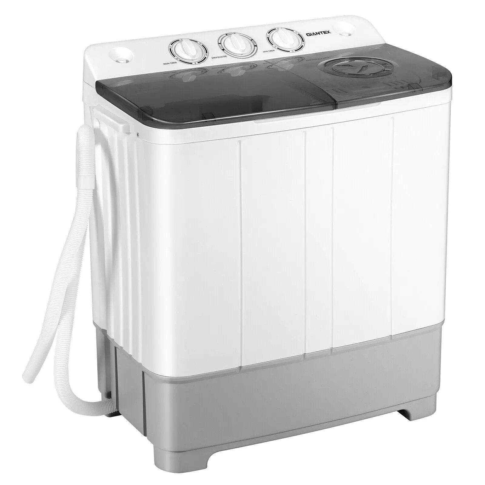 2-in-1 Portable 22lbs Capacity Washing Machine with Timer Control by DirectDeals