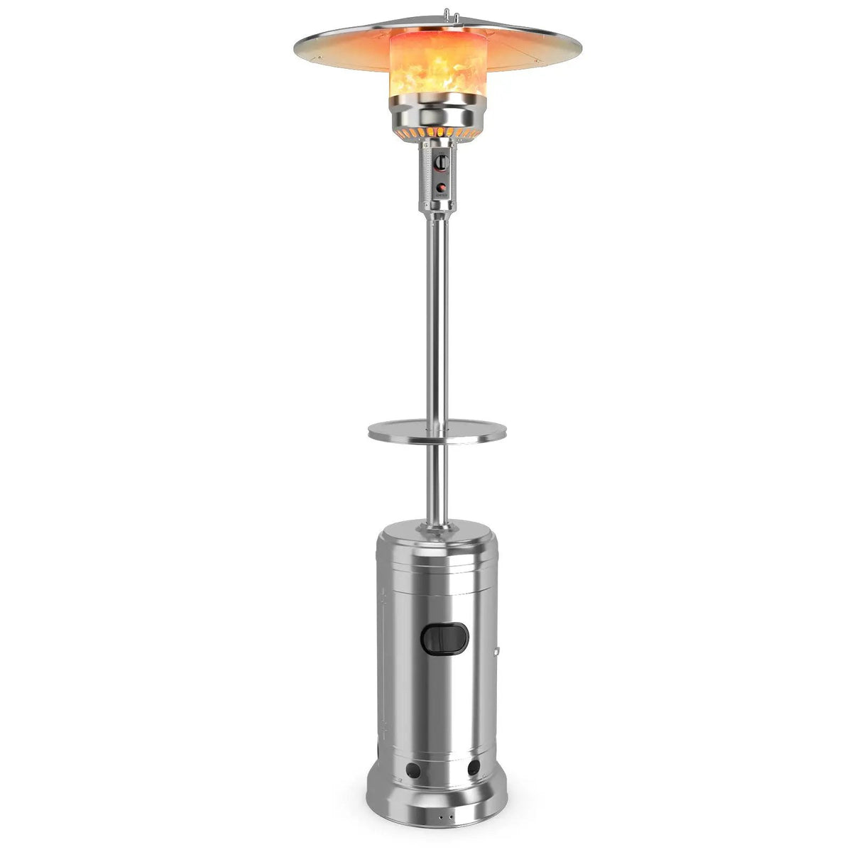 Outdoor Heater Propane Standing LP Gas Steel with Table, photo 11 of 11