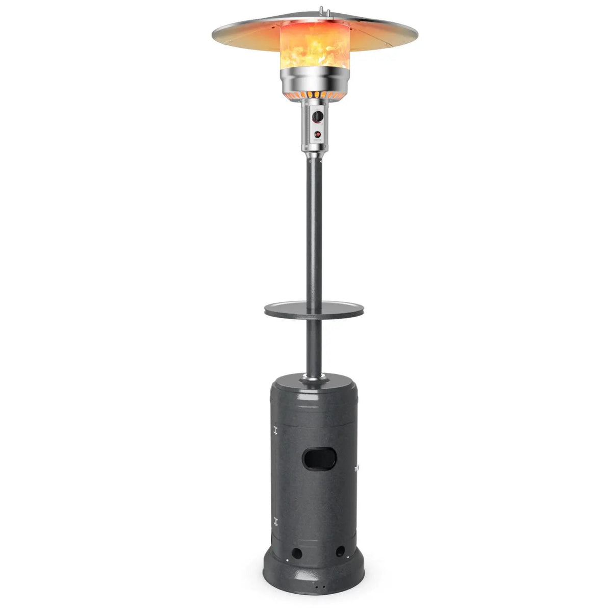 Outdoor Heater Propane Standing LP Gas Steel with Table, photo 3 of 11