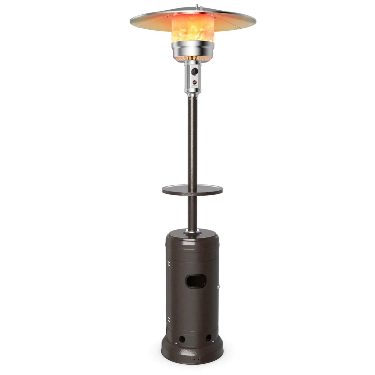 Outdoor Heater Propane Standing LP Gas Steel with Table, photo 10 of 11