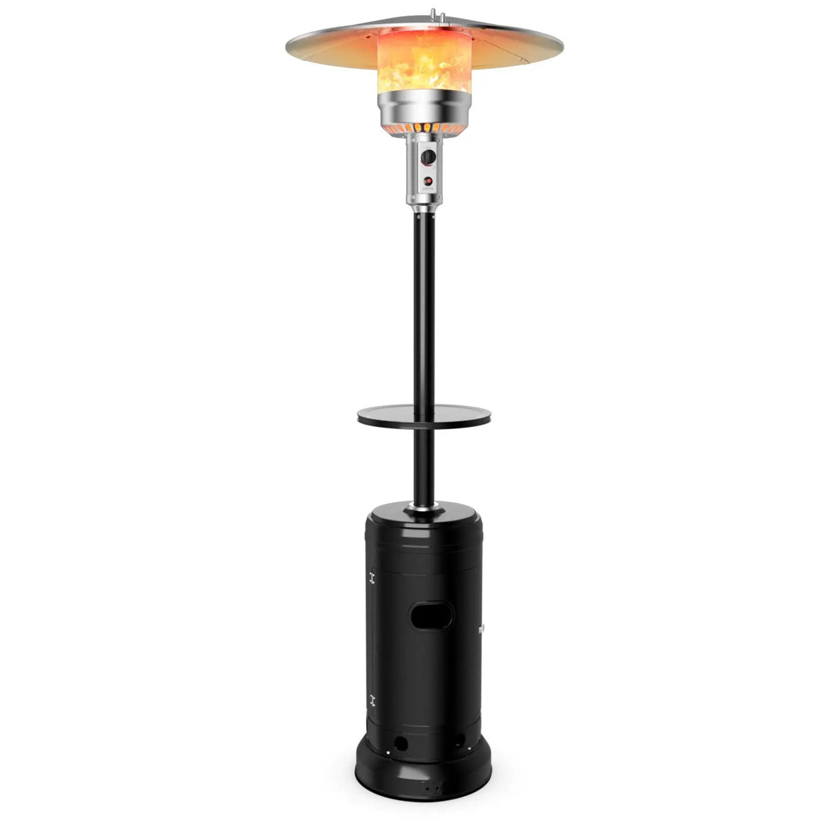Outdoor Heater Propane Standing LP Gas Steel with Table, photo 9 of 11
