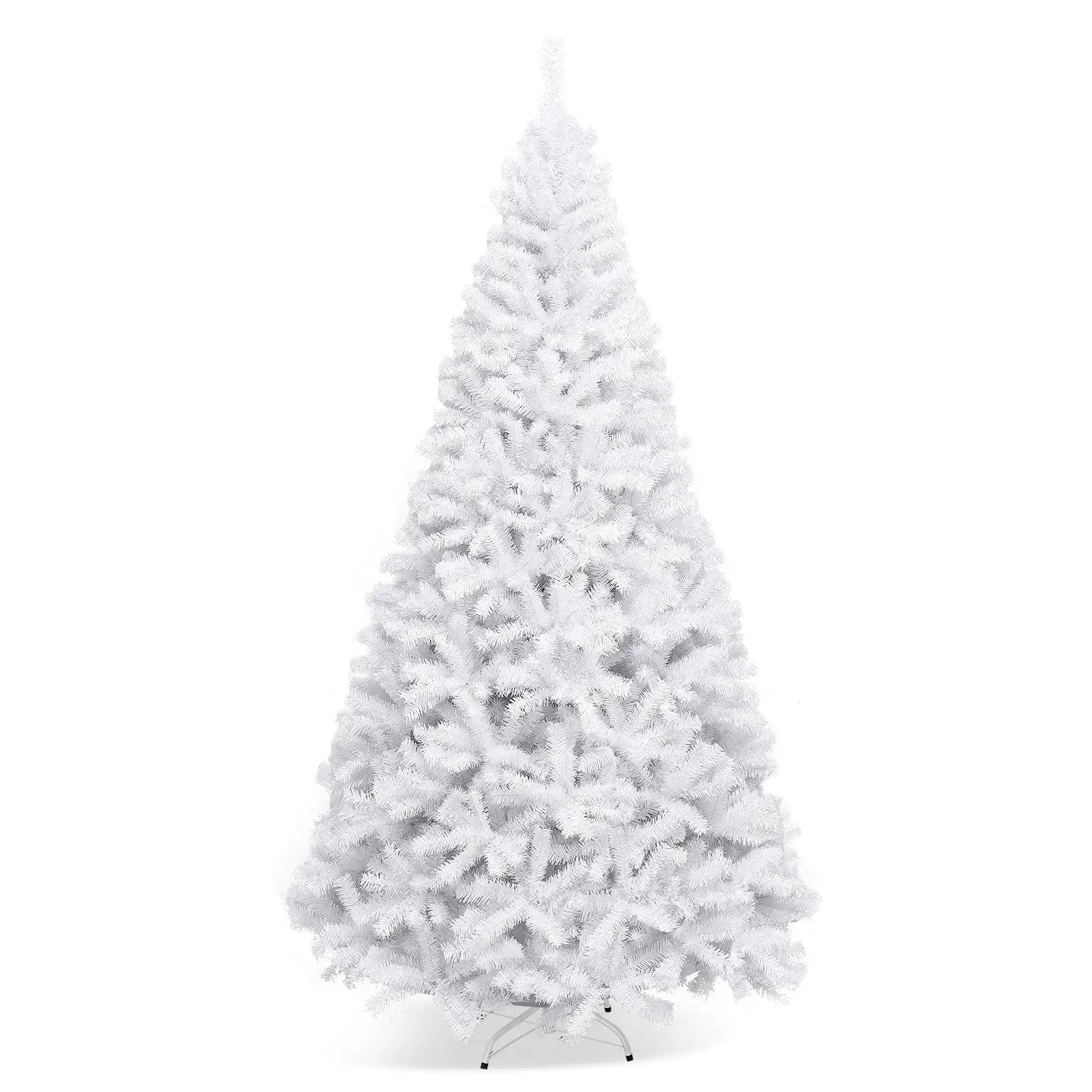 6' / 7.5' / 9' Hinged Artificial Christmas Tree with Metal Stand by DirectDeals