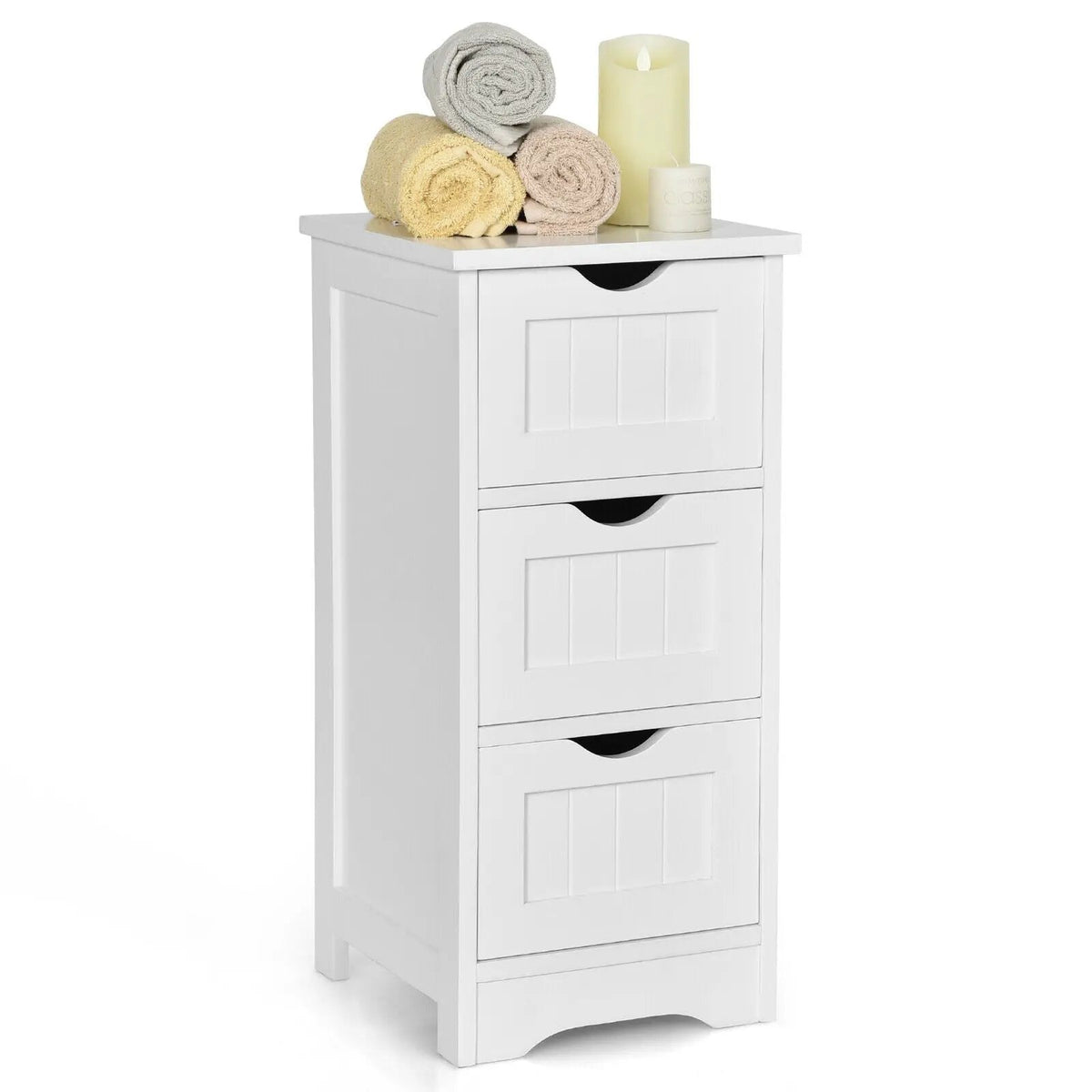 Bathroom Floor Freestanding Storage Organizer with 3 Drawers, photo 16 of 32
