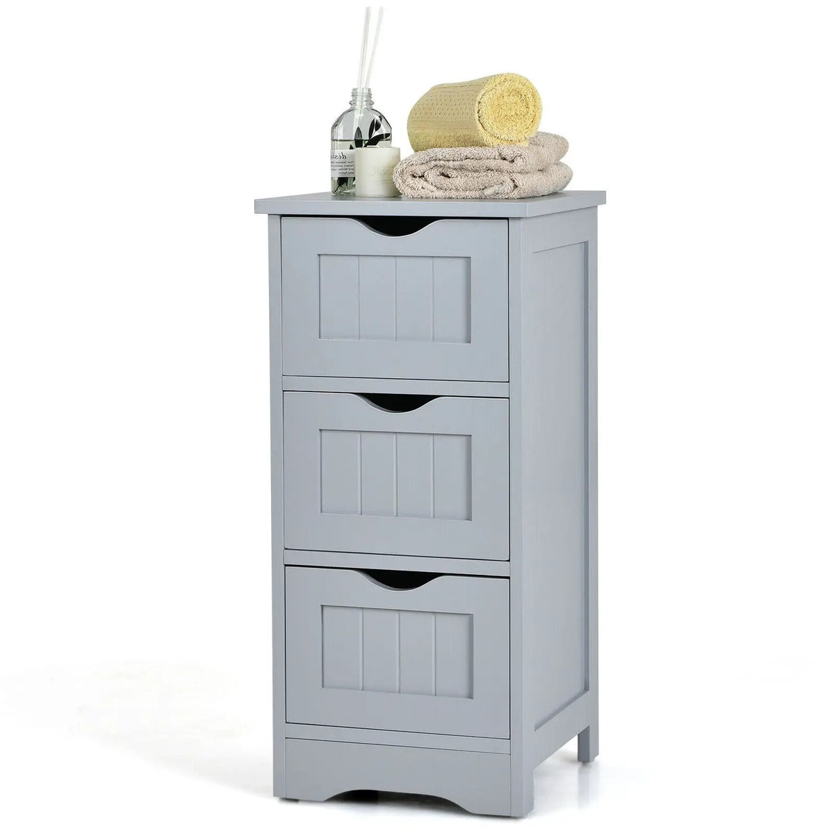Bathroom Floor Freestanding Storage Organizer with 3 Drawers, photo 15 of 32