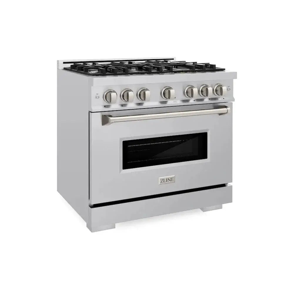 ZLINE 36"Classic Gas Range, Convection Gas Oven, Stainless Steel, CGR36 by Farmhouse Kitchen and Bath
