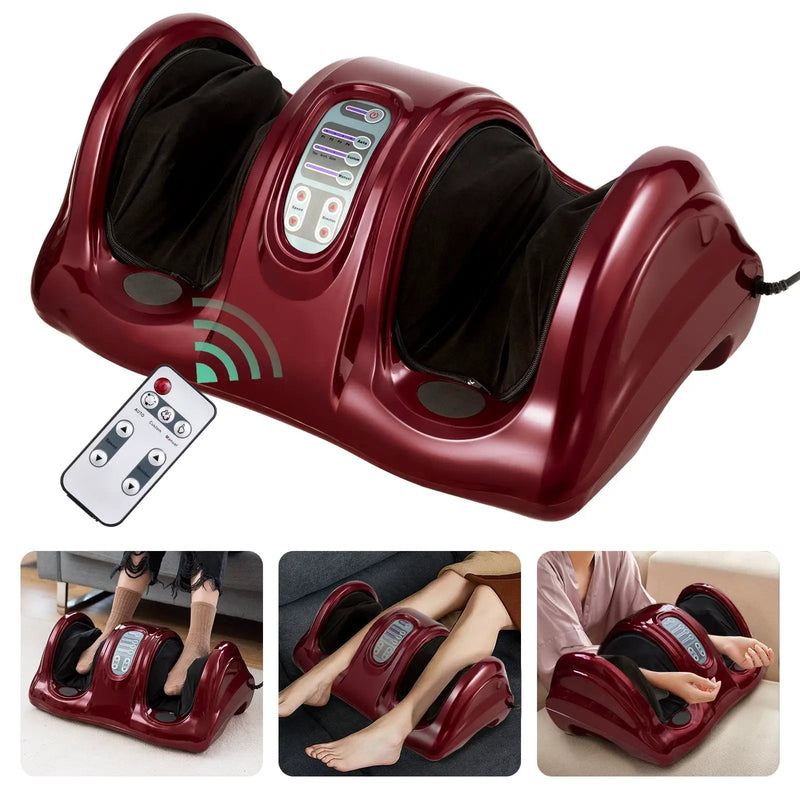 Therapeutic Shiatsu Foot Massager with High Intensity Rollers by DirectDeals