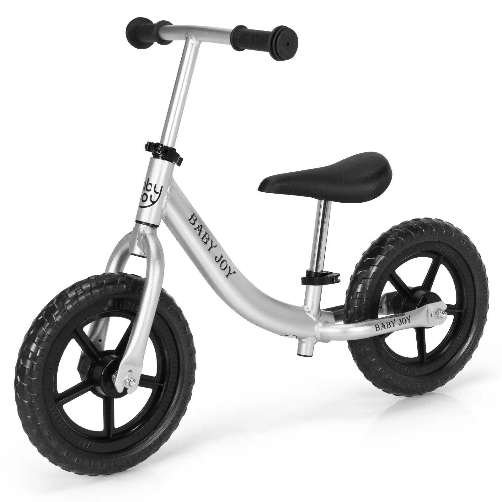 Aluminum Adjustable No Pedal Balance Bike for Kids-Black by DirectDeals