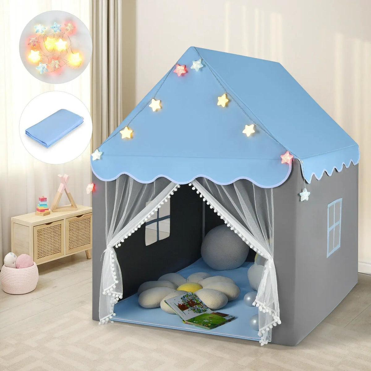 Kids Playhouse Tent with