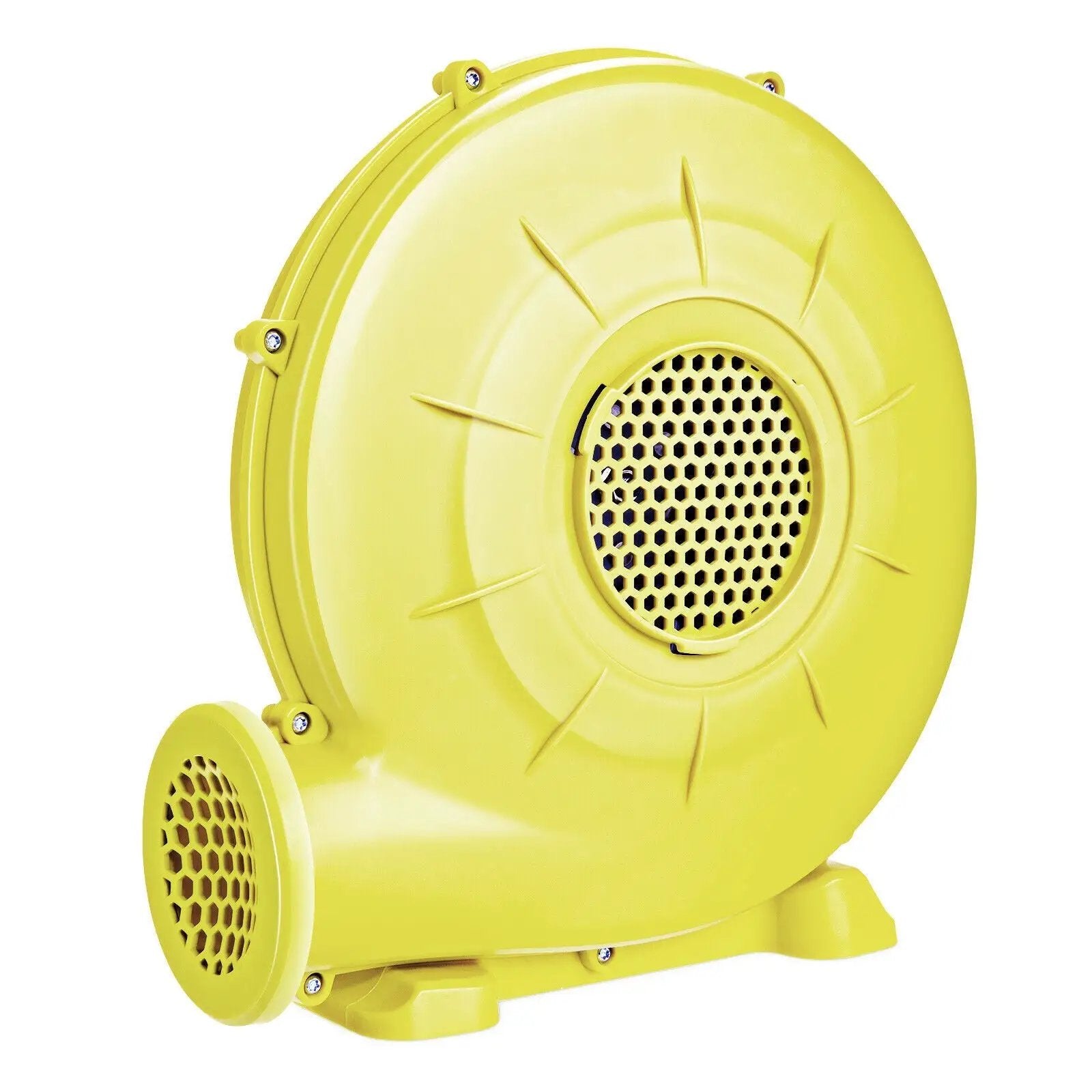 350 Watt 0.5 HP Air Blower Pump Fan for Inflatable Bounce House and Bouncy Castle-Yellow by DirectDeals