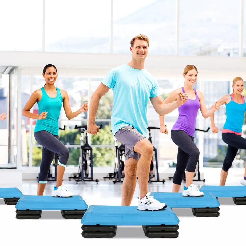 29 Inch Adjustable Workout Fitness Aerobic Stepper Exercise Platform by DirectDeals