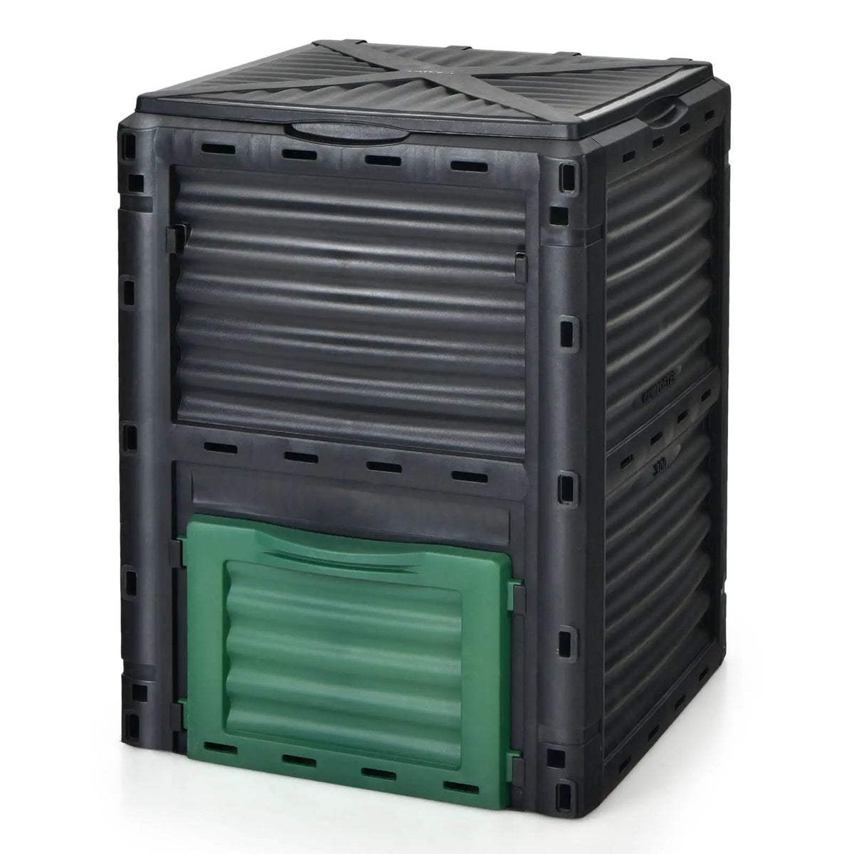 80-Gallon Outdoor Composter with Large Openable Lid and Bottom Exit Door, photo 4 of 7