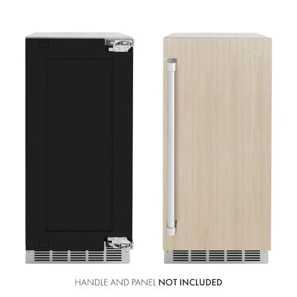 ZLINE 15" Touchstone Gourmet Ice Maker Drain Pump Panel Ready Door IGMDP-15
