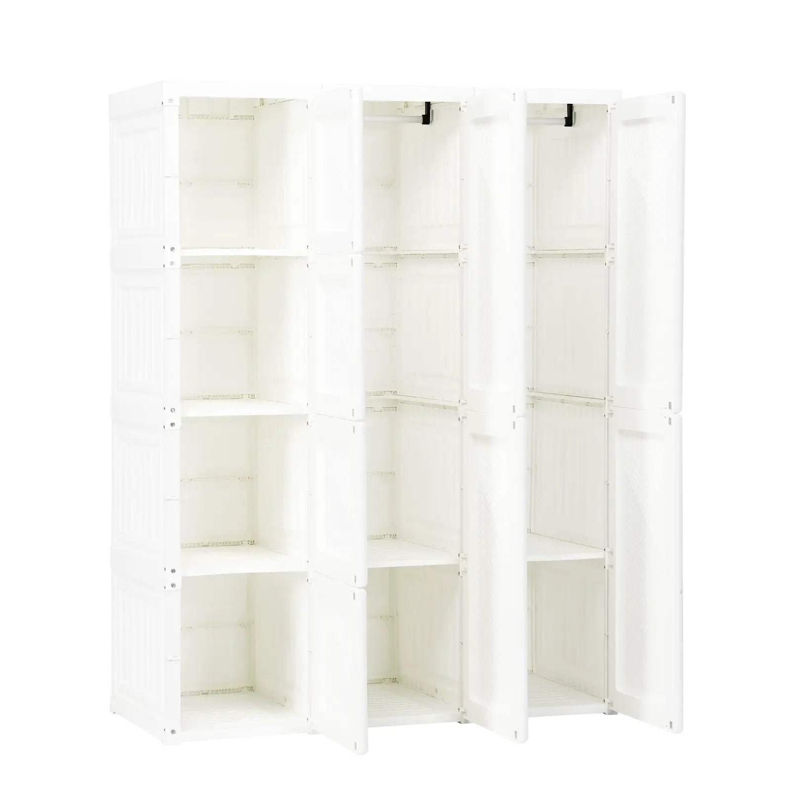 Foldable Closet Clothes Organizer with 8 Cubby Storage by DirectDeals