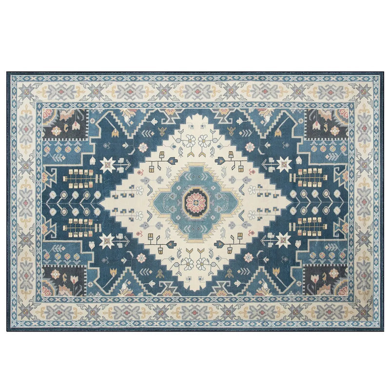 Faux Wool Fabric Area Rugs Doormat by DirectDeals