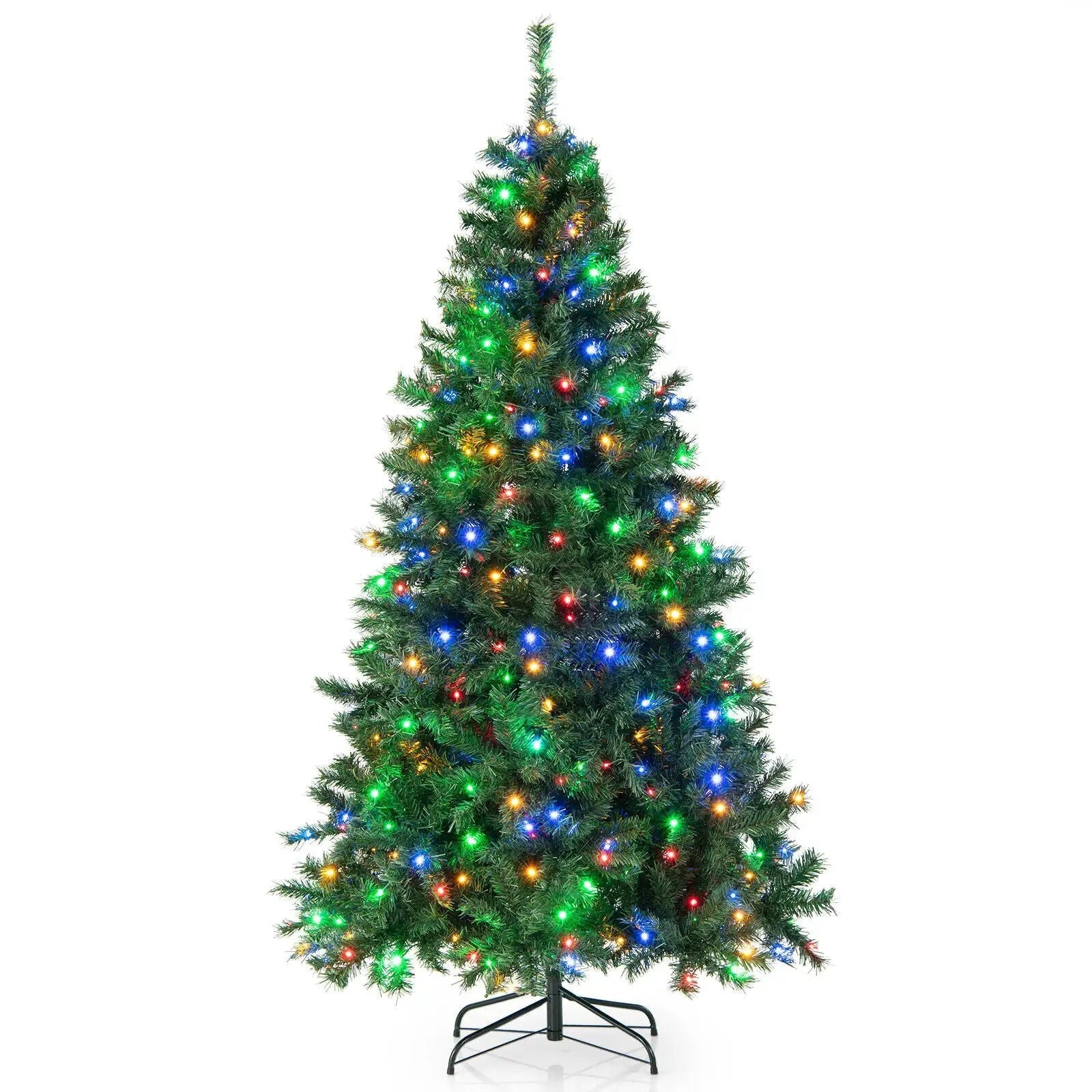 7 Feet Christmas Tree Pre-Lit 3-Minute Quick Shape by DirectDeals