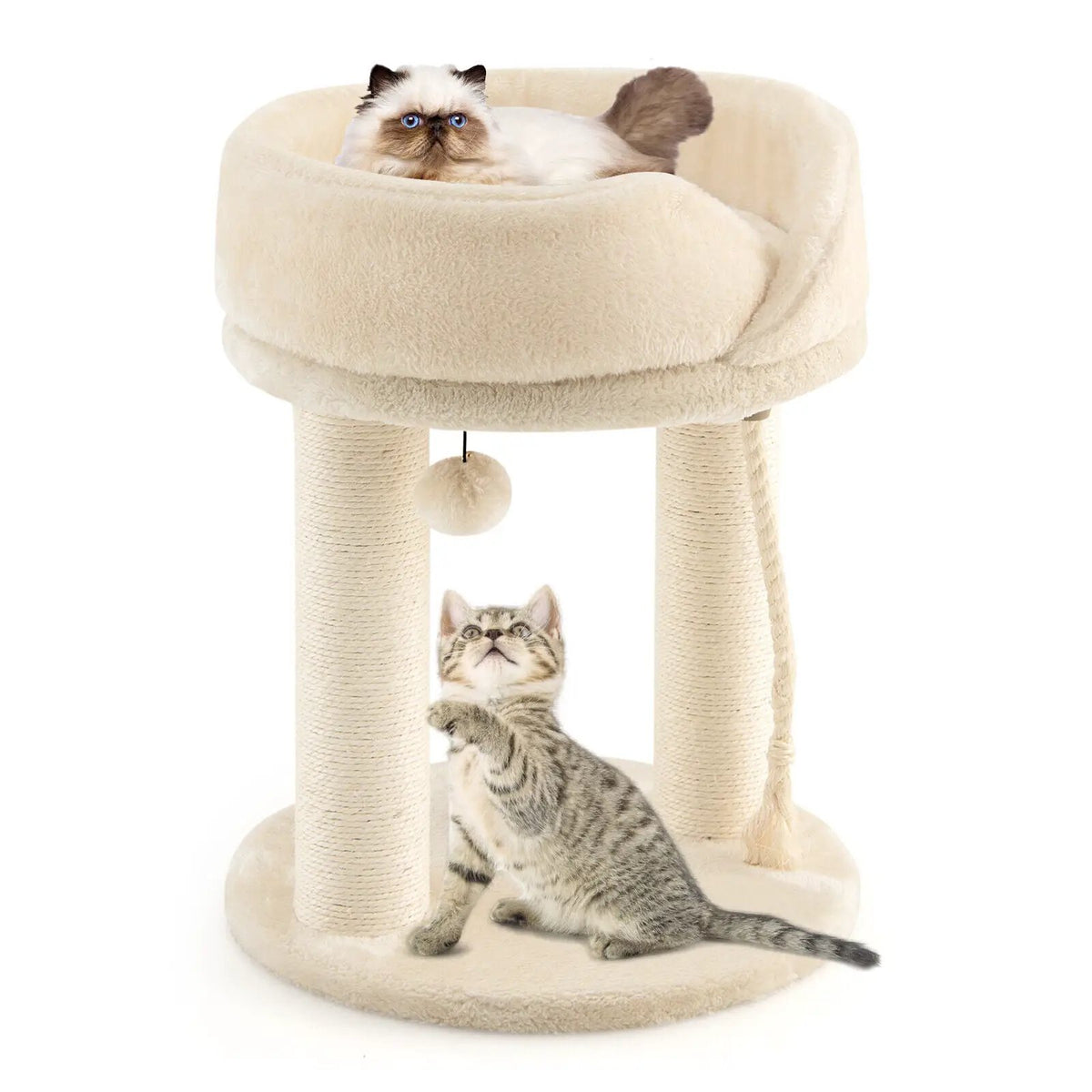 Cat Climbing Tree with Plush Perchs and Scratching Post, photo 15 of 16