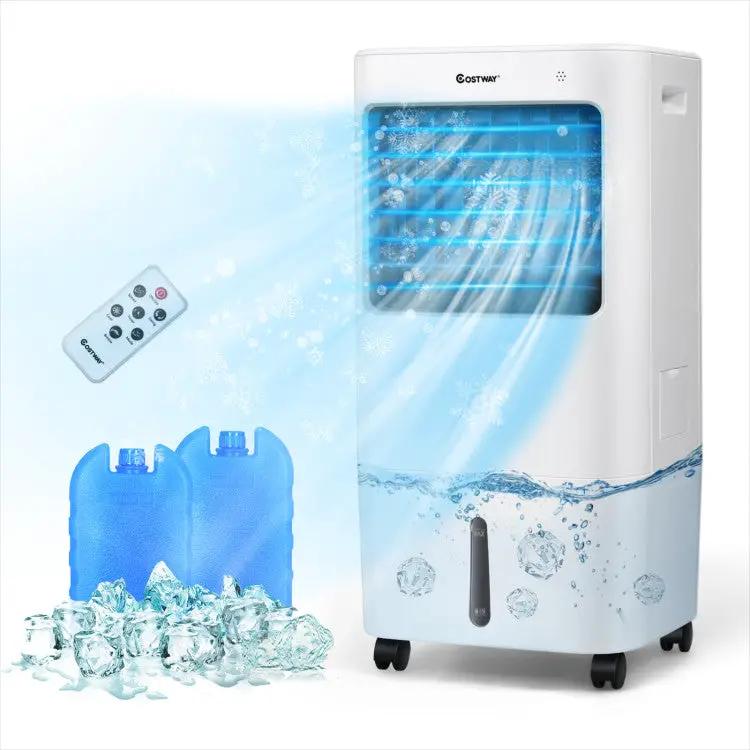 3-in-1 Air Cooler – Fan & Humidifier with Remote by DirectDeals