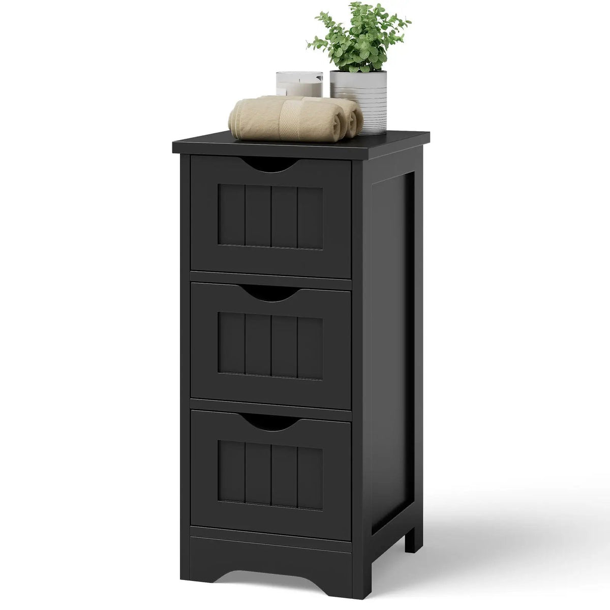 Bathroom Floor Freestanding Storage Organizer with 3 Drawers, photo 14 of 32