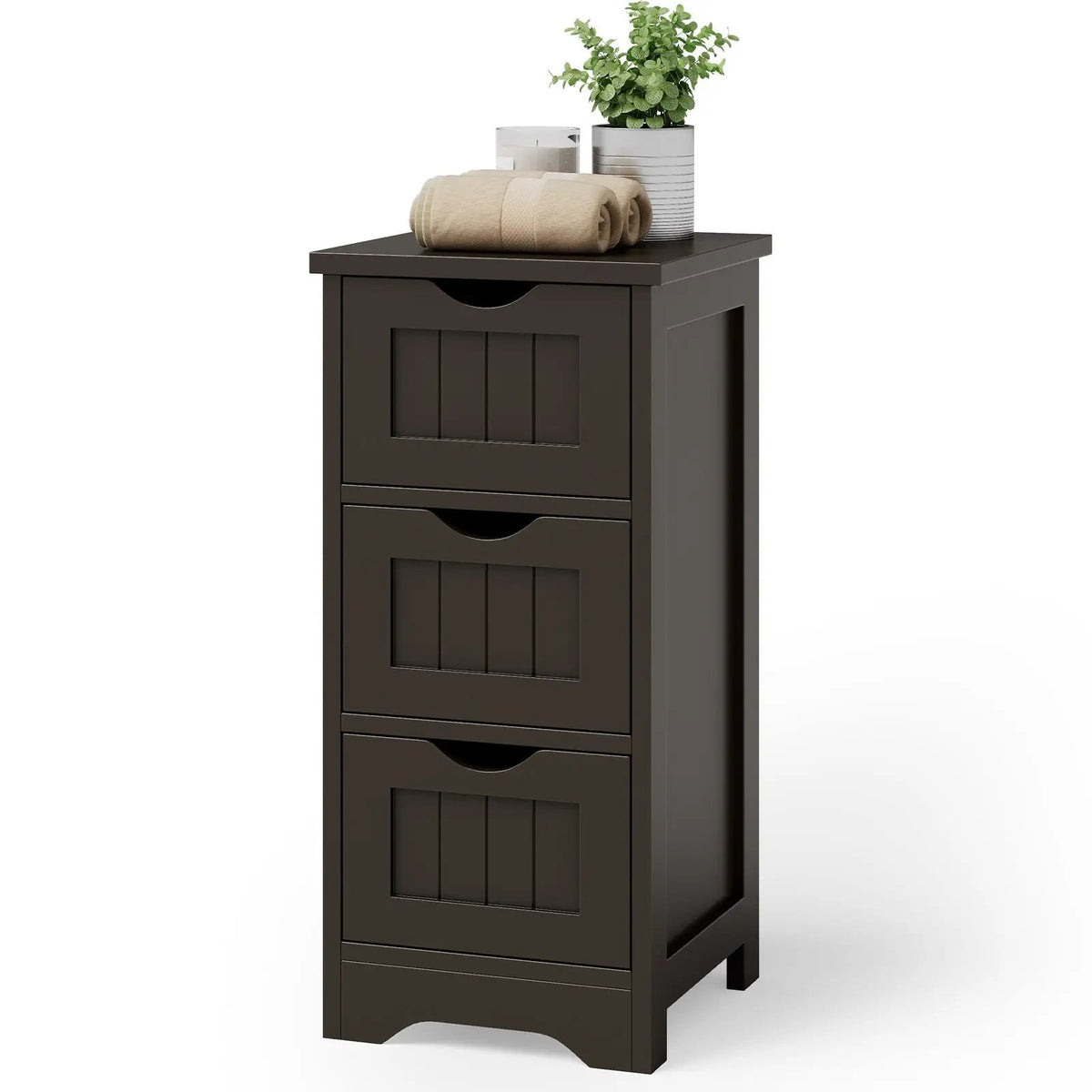 Bathroom Floor Freestanding Storage Organizer with 3 Drawers, photo 13 of 32