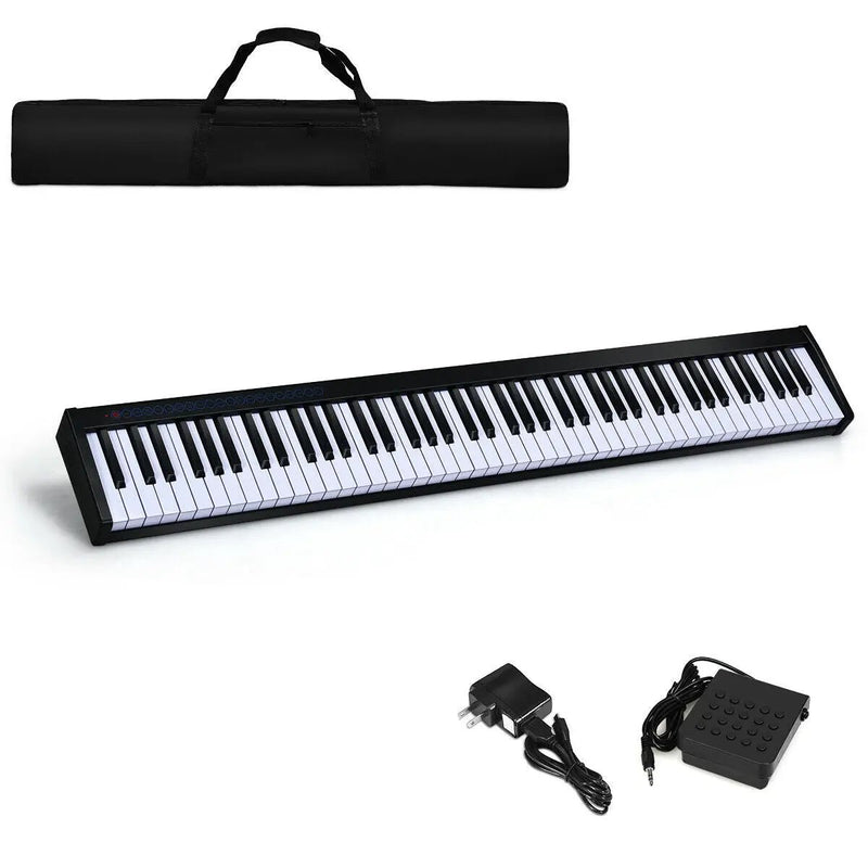 88-Key Portable Electronic Piano with Voice Function by DirectDeals