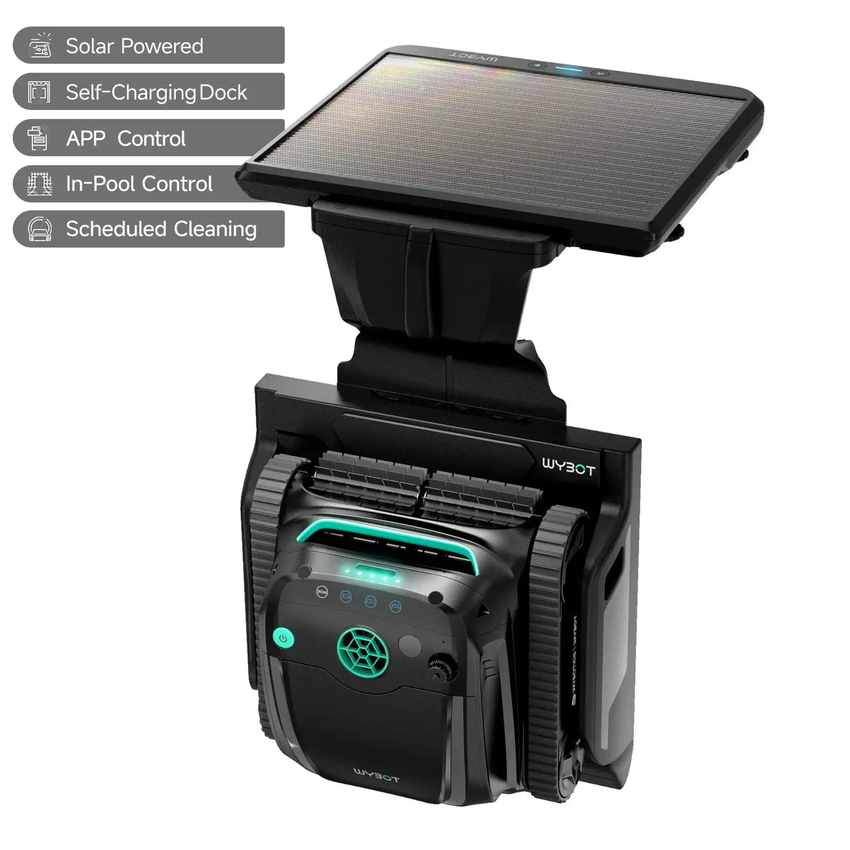 WYBOT Full Pool Solution Bundle-S2 Solar & F1 by WYBOT